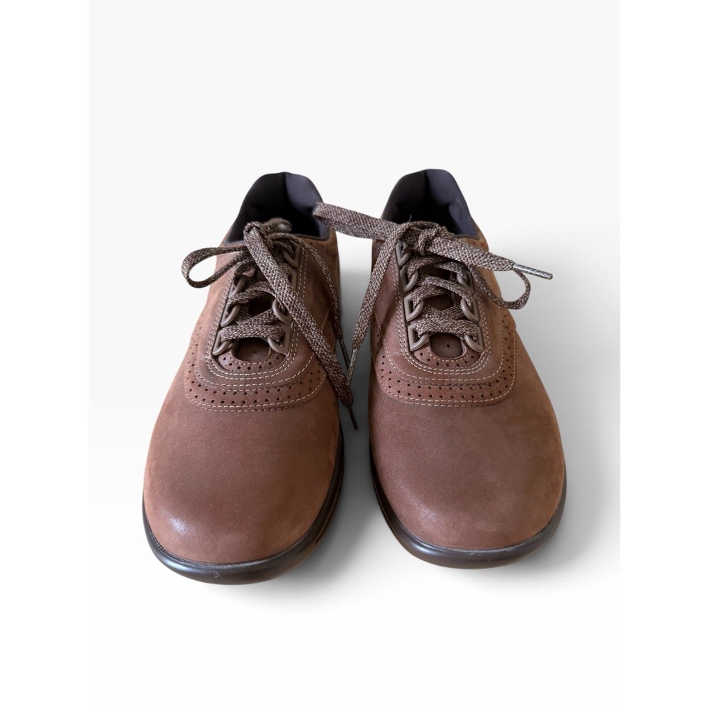 SAS Women's Walk Easy Size 8.5 Chocolate Walking Shoes